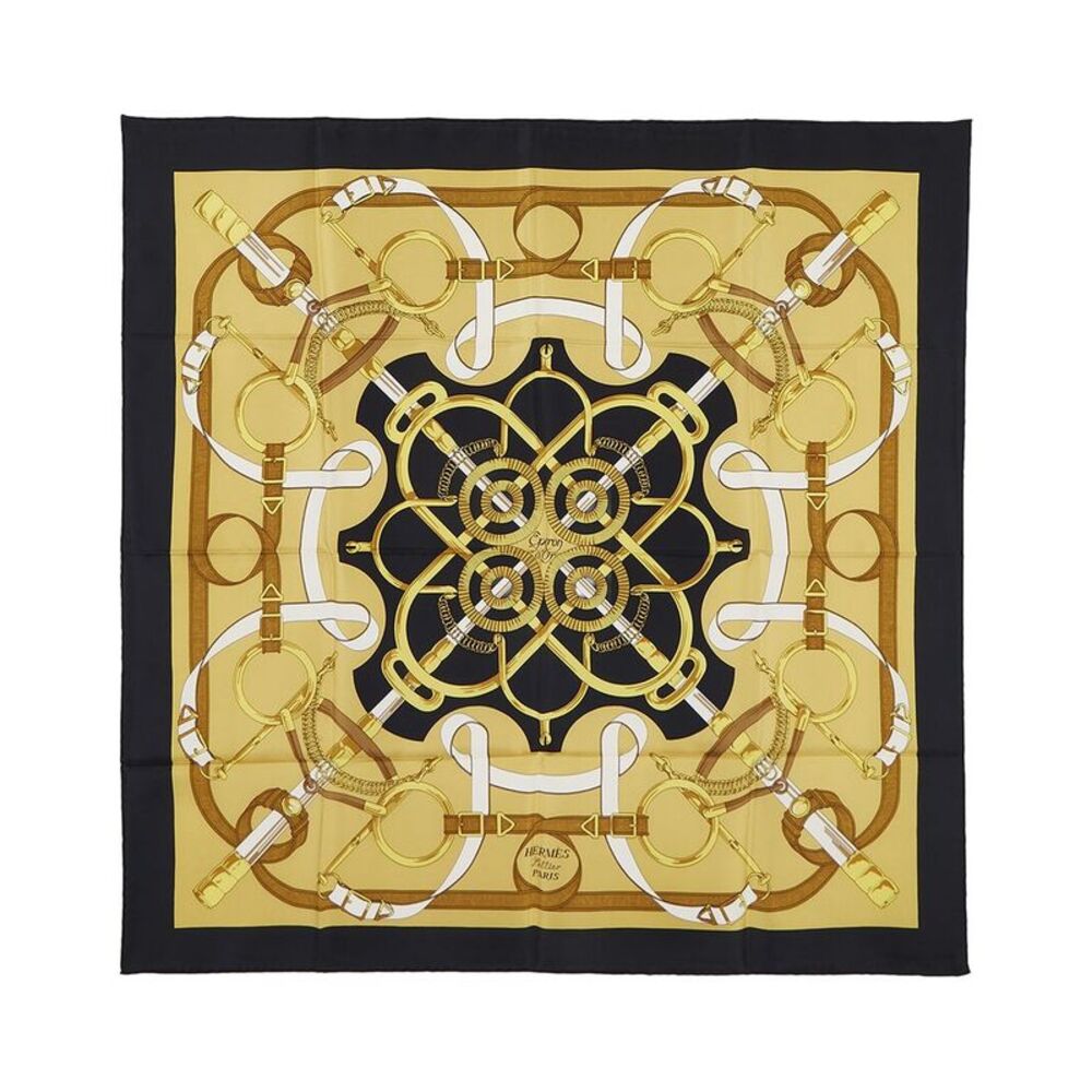 Hermès L'instruction Du Roy Henri D'origny Silk Scarf (Authentic Pre-Loved)
